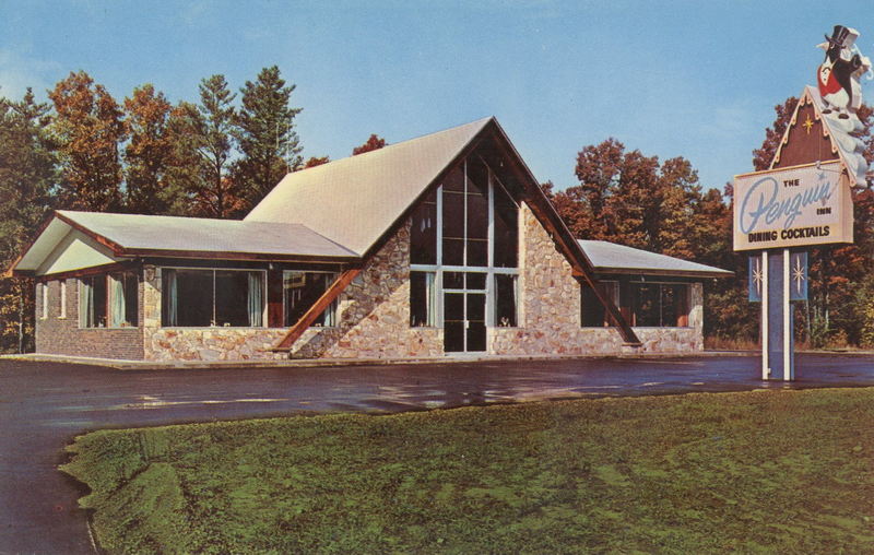 Penguin Inn - Vintage Postcard (newer photo)